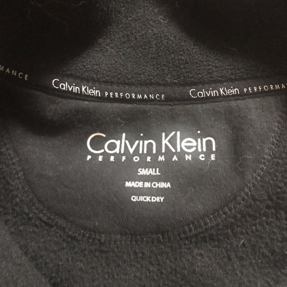 Calvin Klein Performance zip Fleece Vest size sm - Picture 2 of 3